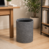 Leatherite Round Dustbin