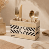 Wooden Two Divider Stand