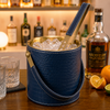 Leatherite Ice Bucket with Tong