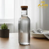Cedar Plastic Water Bottle with Wooden Cork | Premium, Leak-Proof & Stylish - Cedar
