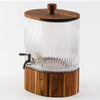 Glass Dispenser with Stand 2800 ML