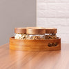 Woodish 4 Jar Round Jar Dry Fruit Set