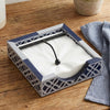 Inlay Resin Weighted Napkin Holder