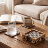 Wooden Square Coaster Set of 6