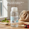 Check300 Plastic Lid Glass Bottle - 300ML