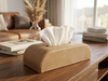 Leatherite Curved Tissue Box
