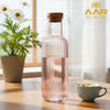 Cedar Plastic Water Bottle with Wooden Cork | Premium, Leak-Proof & Stylish - Cedar