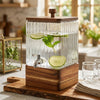 Glass Dispenser Square 5 L