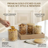 Delight 4 Jar Dry Fruit Set