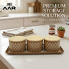 Ceramica 3 Jar Dry Fruit Set