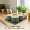 Ceramica 4 Jar Dry Fruit Set