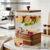 Glass Dispenser Square 5 L