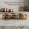 Metalica 3 Jar Rect. Dry Fruit Set