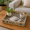 Wooden Square Tray