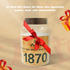 Woddy 1870 Plastic Kitchen Container with Wooden Cap | Premium, Airtight & Stylish Storage - woddy 1870