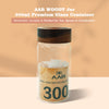 Woddy 300 Plastic Kitchen Container with Wooden Cap | Airtight, Compact & Premium Storage - woddy 300