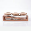 Metalica 3 Jar Rect. Dry Fruit Set