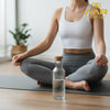 Cedar Plastic Water Bottle with Wooden Cork | Premium, Leak-Proof & Stylish - Cedar