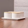Ceramica 4 Jar Dry Fruit Set