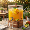 Glass Dispenser Square 5 L
