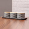 Ceramica 3 Jar Dry Fruit Set