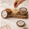 Artisian 3-Jar Dry Fruit Set – Premium Storage & Serving Collection