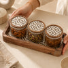 Artisian 3-Jar Dry Fruit Set – Premium Storage & Serving Collection
