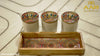 Belle 3 Jar Dry Fruit Set