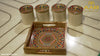 Belle 4 Jar Dry Fruit Set