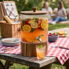 Glass Dispenser with Stand 2800 ML