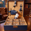 Portable Bar Kit with 6 Glasses